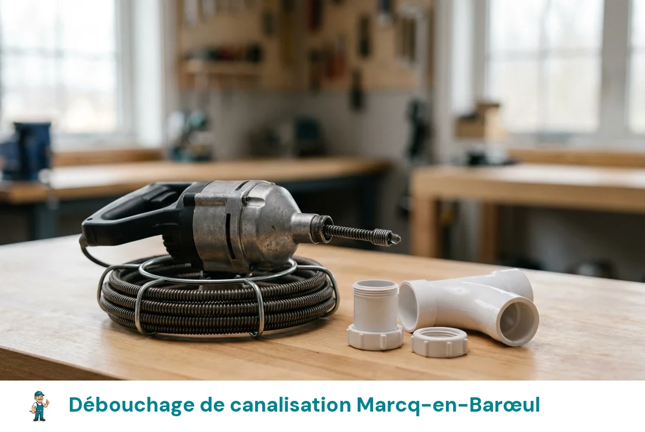Débouchage de canalisation à Marcq-en-Barœul