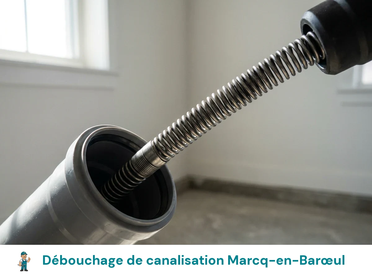 Débouchage de canalisation à Marcq-en-Barœul