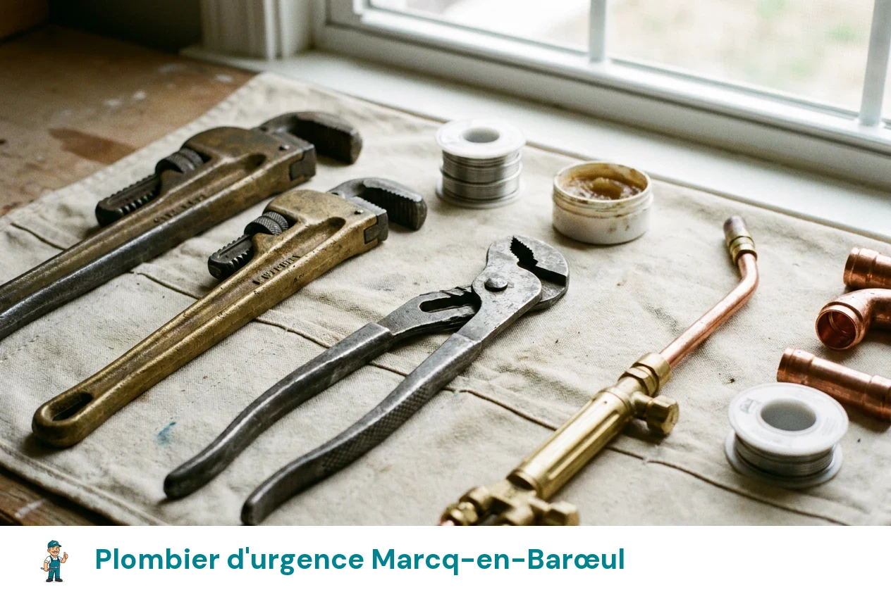 Plombier d'urgence à Marcq-en-Barœul