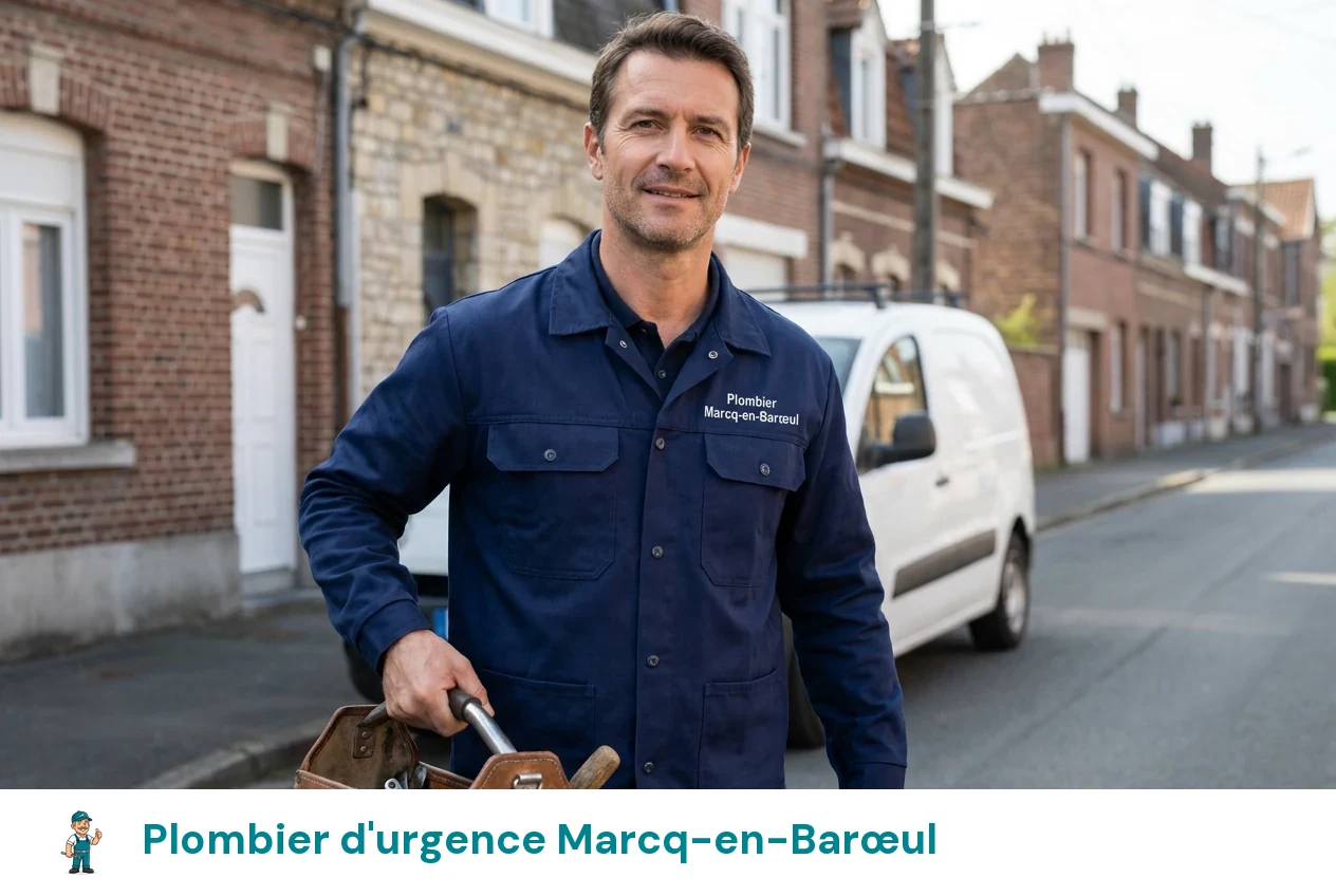 Plombier d'urgence à Marcq-en-Barœul