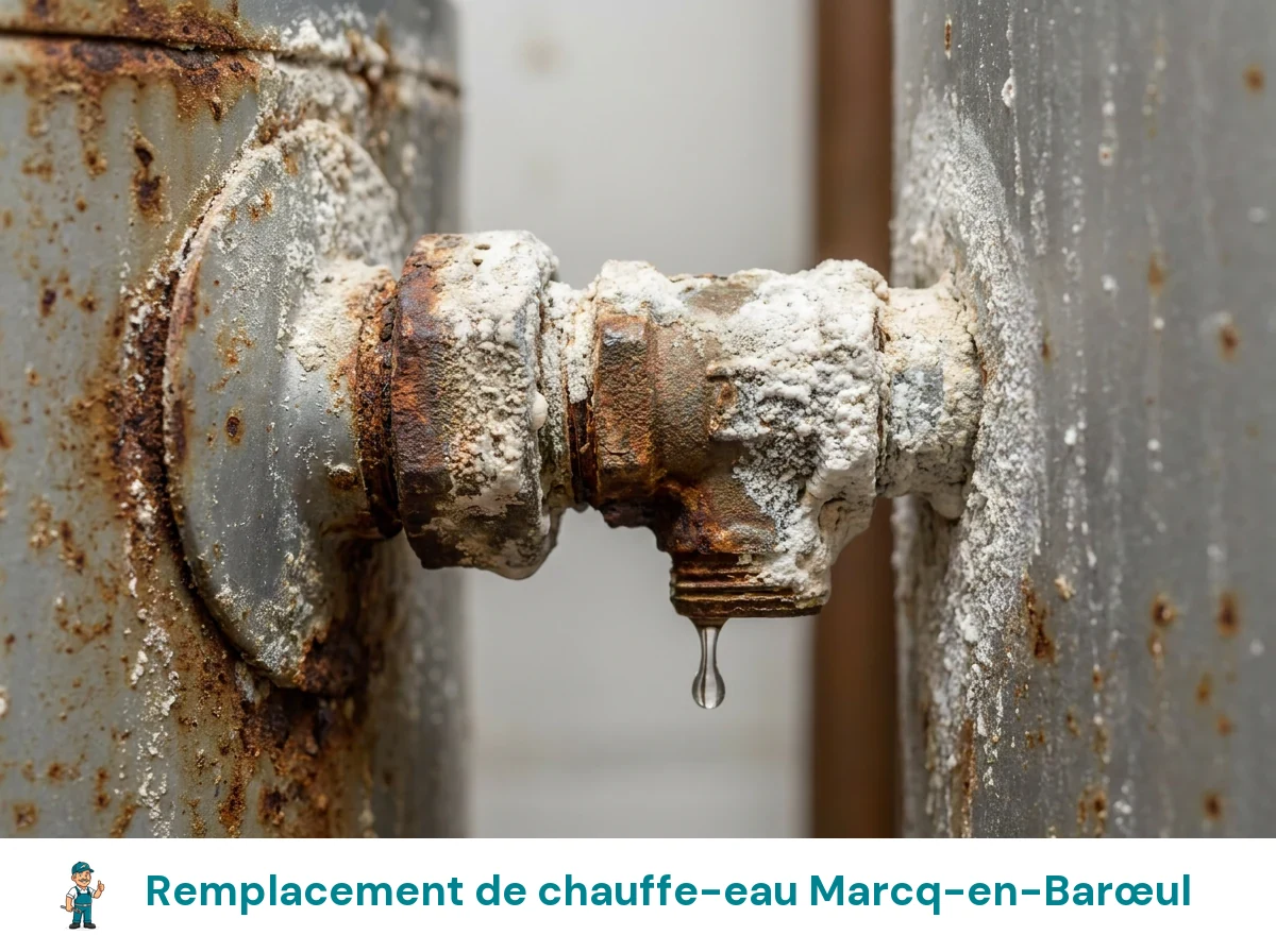 Remplacement de chauffe-eau à Marcq-en-Barœul