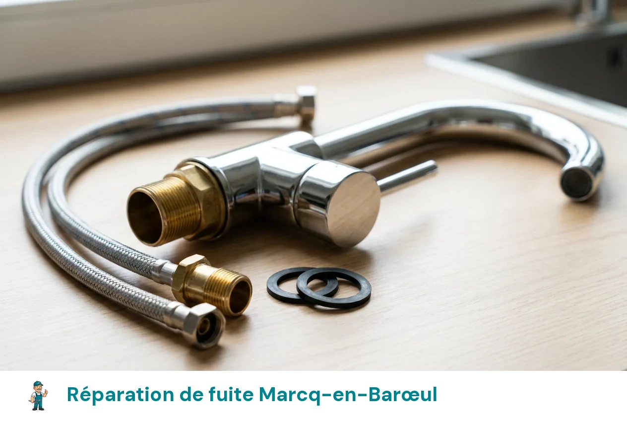 Réparation de fuite à Marcq-en-Barœul